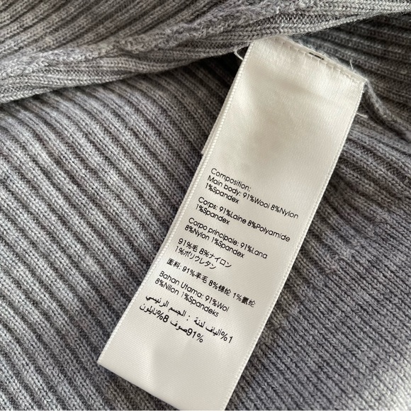 3.1 Phillip Lim Knit Long-Sleeve Pullover With Combo Shirt, Size S - Picture 10 of 12